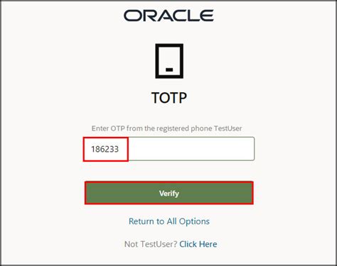 Configuring Mobile Authenticator Totp With Oracle Advanced Authentication