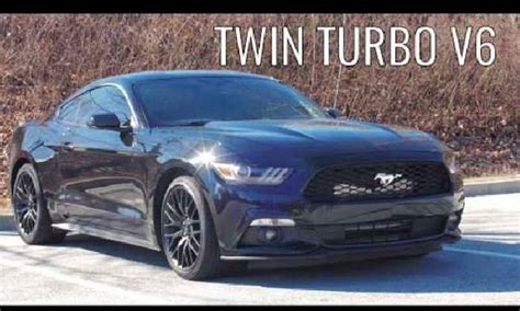 Twin Turbo V6 Mustang Car Review The One Of A One News Page Video