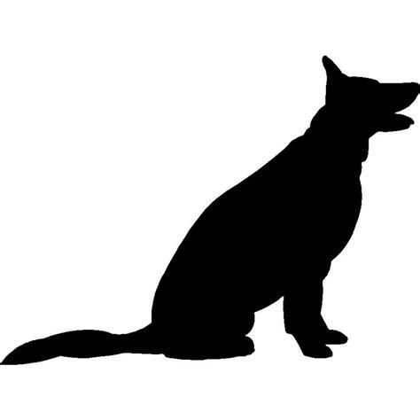 Download Sitting Dog Silhouette at GetDrawings | Free download