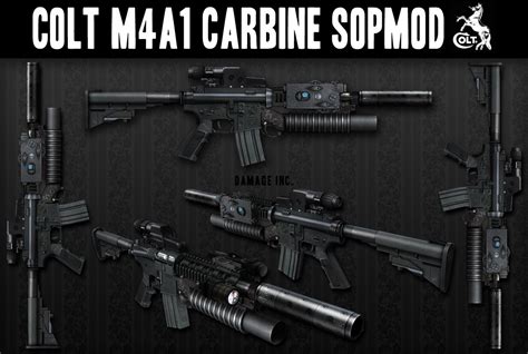 Colt M4a1 Carbine Sopmod M4a1 Ds Servers