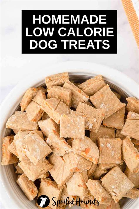 Homemade Low Calorie Dog Treats Spoiled Hounds