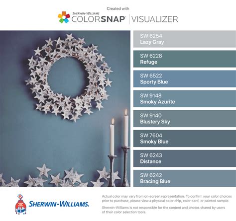 Get design inspiration for painting projects. I found these colors with ColorSnap® Visualizer for iPhone ...