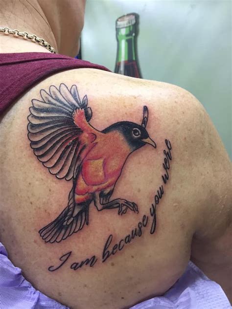 My Robin Bird Tattoo In Honor Of My Parents Robin Bird Tattoos Birds