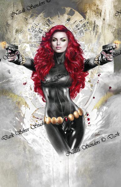 Black Widow By Natali Sanders Bd Comics Marvel Comics Art Comics Artwork Comics Girls