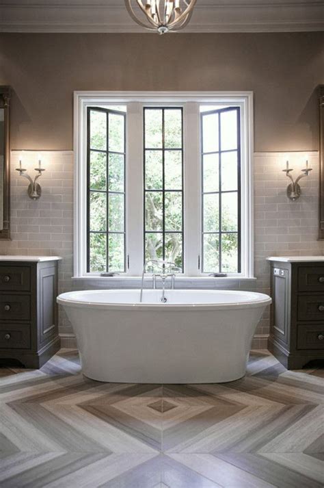 Cast a spell over your friends and family, with a feature wall. 37 light gray bathroom floor tile ideas and pictures