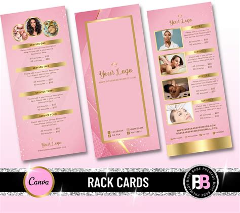 Rack Cards Shop Cards Business Cards Brochure Cards Edit Etsy