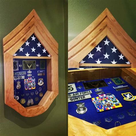 Military Retirement Shadow Boxes