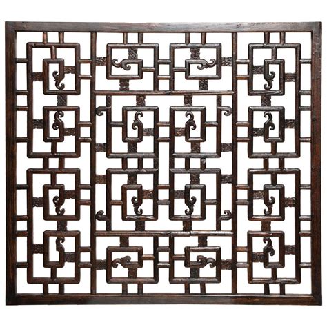 Chinese Lattice Panel At 1stdibs Chinese Lattice Panels Asian