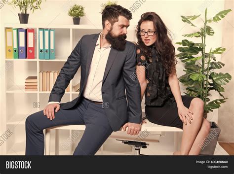 Sexy Secretary Manager Image And Photo Free Trial Bigstock