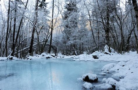 Frozen River By Annakhomulo On Photodune Beautiful Frozen River In The