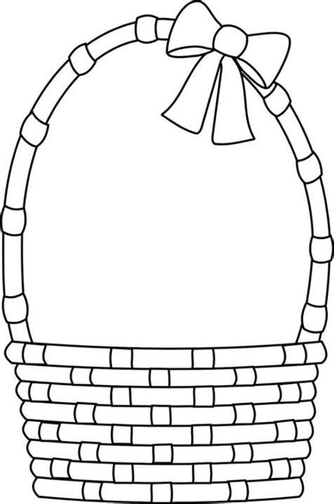 Empty fruit basket coloring pages reading levels grade geometry circles worksheet answers standard math formulas fourth quiz maker worksheets fruits. Basket | Empty easter baskets, Easter activities, Easter ...