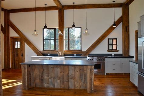Barn Kitchen Traditional Kitchen Other Metro By Saine Cabinetry