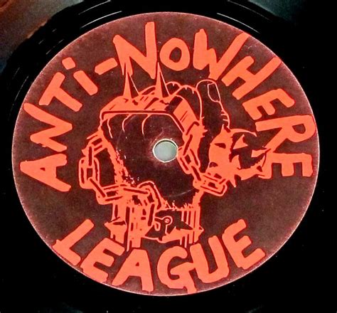Anti Nowhere League We Are The League Is Their Debut Album With English Punk 12 Lp Vinyl
