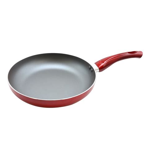 Oster Sato 10 Inch Frying Pan In Metallic Red