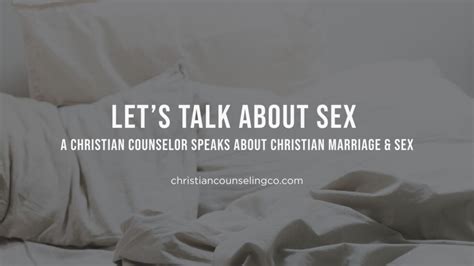 Let S Talk About Sex Cornerstone Christian Counseling