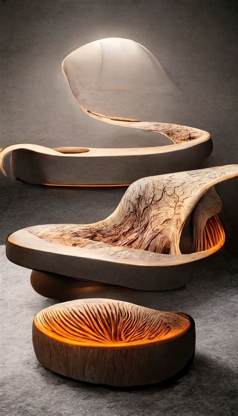 Biophilic Furniture Design Inspired By Organic Organisms Texture Nature