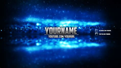 Blue Themed Youtube Cover Art Correct Size By Toomanyspoons On