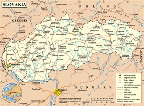 Qué esconde la geografía de eslovaquia, parte de antigua checoslovaquia: Eslováquia: Bandeira, Mapa e Dados Gerais - Rotas de Viagem