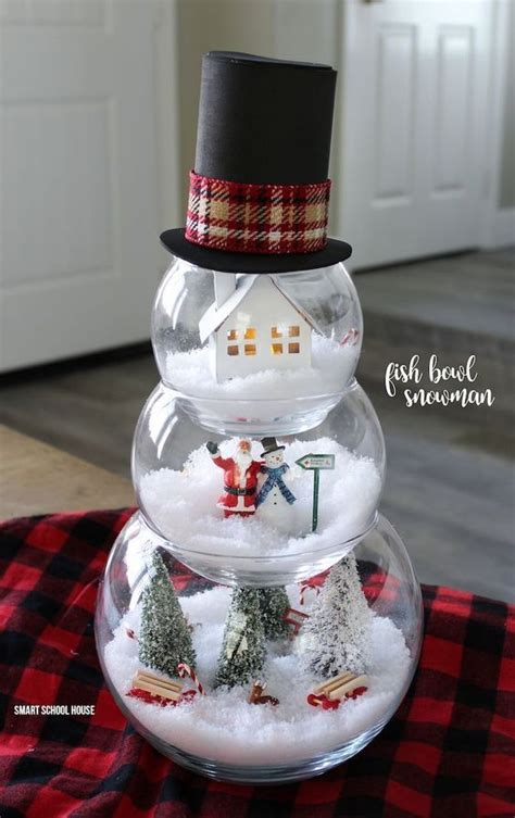 Snowman Craft Cute Christmas Decorations Dollar Store Christmas