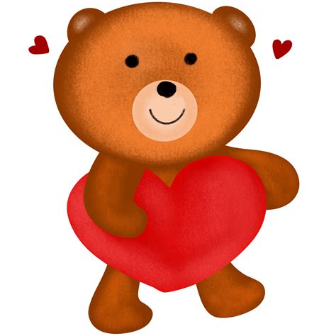 Teddy Bear Valentines Day Drawing 35625020 Png