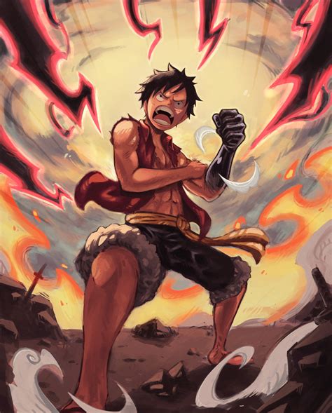 Artstation Monkey D Luffy Fanart