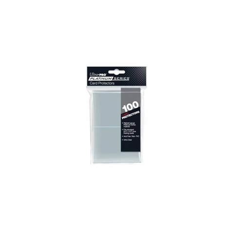 Ultra Pro Soft Platinum Card Sleeves 100 Count Pack Canada Card World