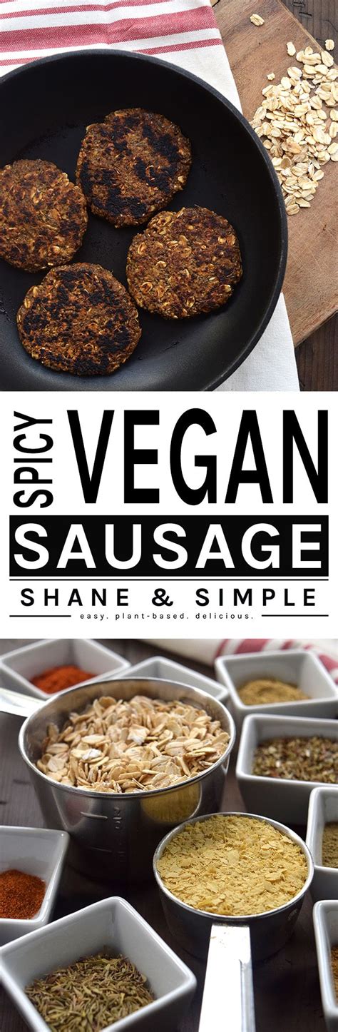 Makes a delicious, homemade breakfast sausage using ground pork and an assortment of spices. Spicy Vegan Breakfast Sausage Patties | Plant based ...