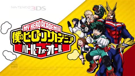 Boku No Hero Academia Battle For All Comes Out May 19 In Japan