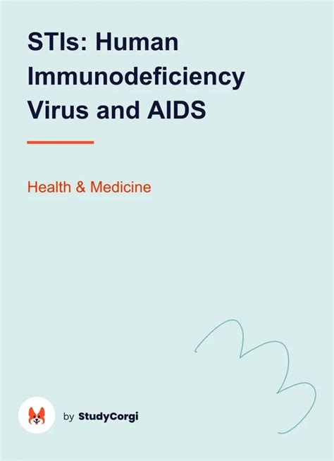 Stis Human Immunodeficiency Virus And Aids Free Essay Example
