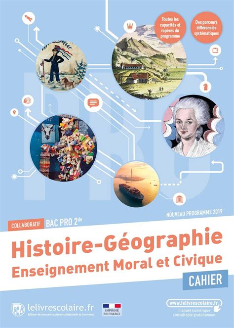 Manuel Cahier Dactivités Histoire Géographie Emc 2de Bac Pro