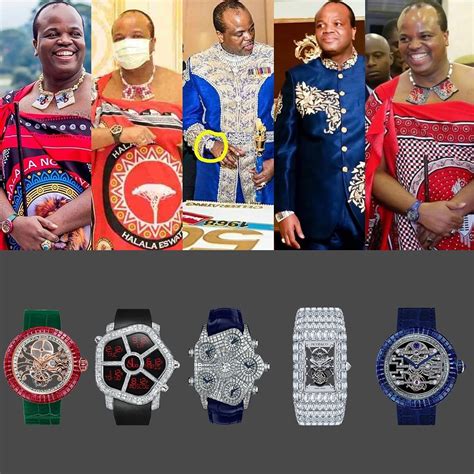 King Mswati Iii Of Eswatini Was I Fn Love Watches
