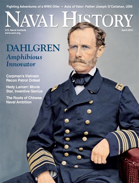 Naval History Magazine April 2019 Volume 33 Number 2 Us Naval
