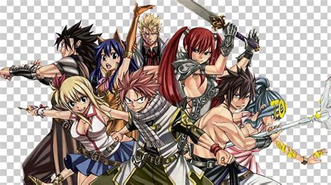 Natsu Dragneel Fairy Tail Juvia Lockser Erza Scarlet Elfman Strauss Png