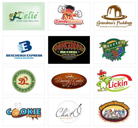Food Logo Designs By Designvamp For 39