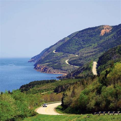 The Cabot Trail In Cape Breton Highlands National Park Cabot Trail
