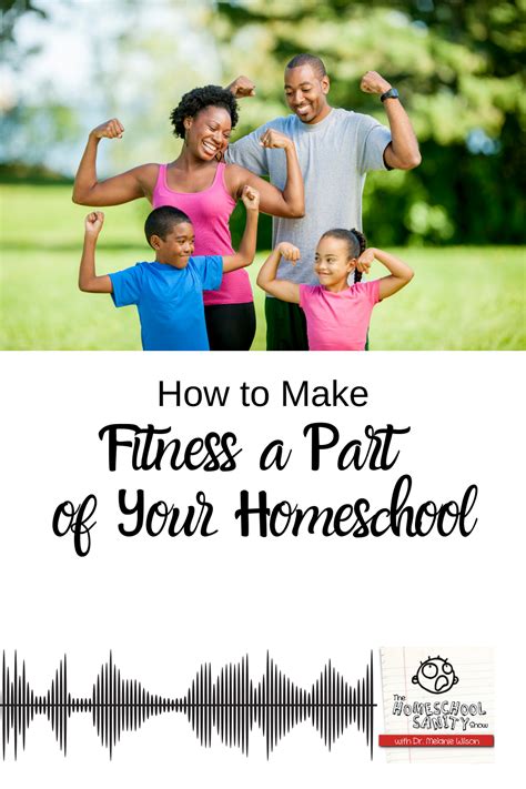 Home Fitness Pin Homeschool Sanity
