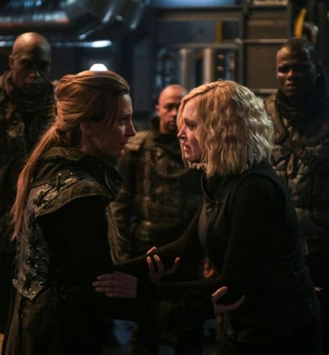 Niylah And Clarke The 100 Season 6 Episode 13 Tv Fanatic