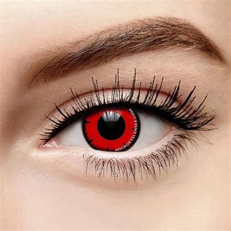 Lace Red Cosplay Colored Contacts Lens