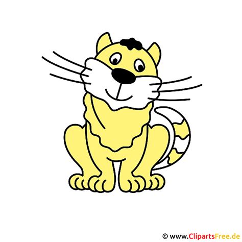 Clipart De Dibujos Animados De Tigre Gratis