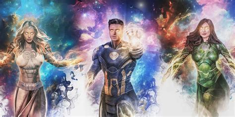 The saga of the eternals, a race of immortal beings who lived on earth and shaped its history and civilizations. MCU's Eternals Characters Come To Life in Epic Marvel ...