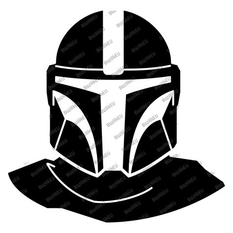 Mandalorian Helmet Svg Star Wars Svg This Is The Way