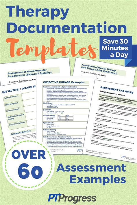 Therapy Documentation Example Templates To Save Time