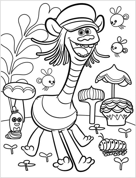 Sheep coloring pages are a fun way for kids of all ages to develop creativity, focus, motor skills and color recognition. Trolls world tour Coloring Pages - Free Printable Coloring ...