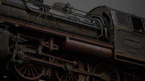 3d Model Steam The Locomotive Vr Ar Low Poly Cgtrader