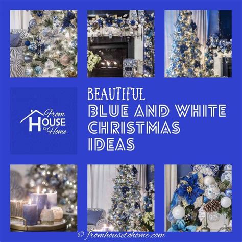 I Love This Blue And White Christmas Home Tour All Kinds Of Christmas