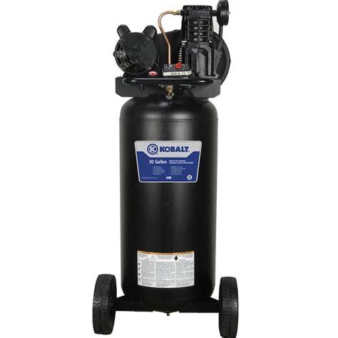Kobalt 30 Gallon Single Stage Electric Air Compressor In The Air