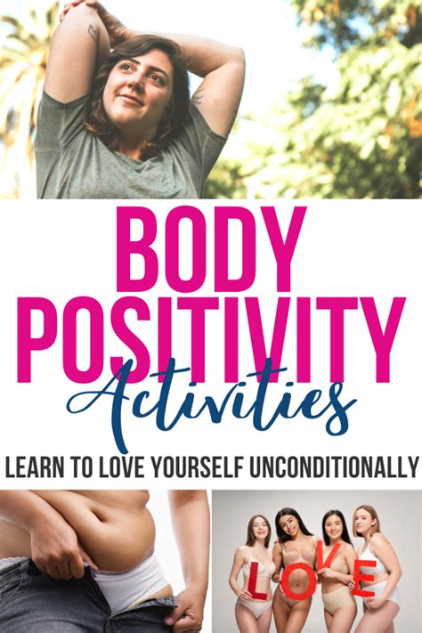 Printable Positive Body Image Worksheets