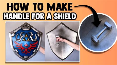 How To Make A Handle For A Shield Eva Foam Cosplay Tutorial Youtube
