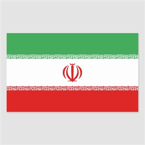 Flag Of Iran Decal Sticker