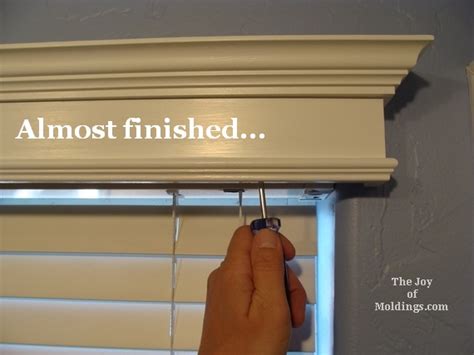 How To Build A Small Valance Box For 1454 The Joy Of Moldings